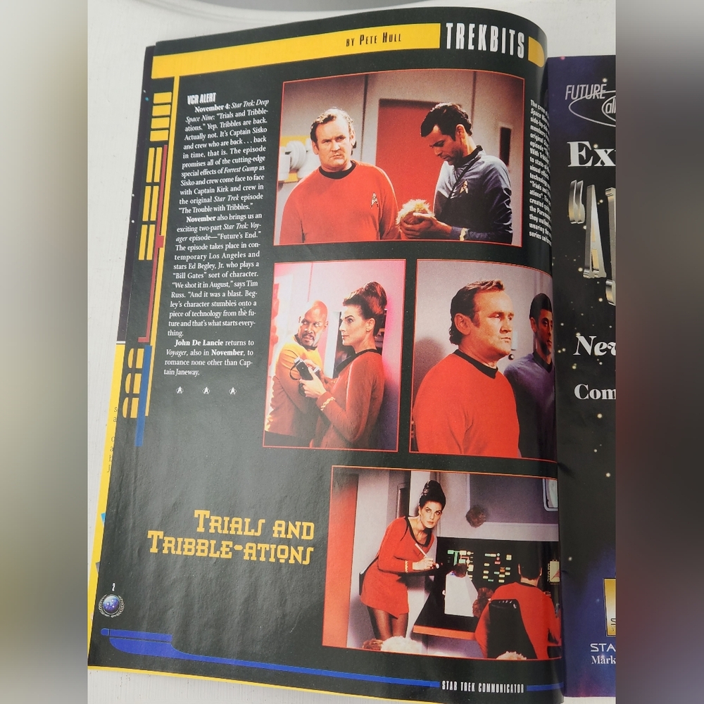 Vintage Star Trek Communicator Magazine #109 First Contact Behind The Scenes - Picture 3 of 7
